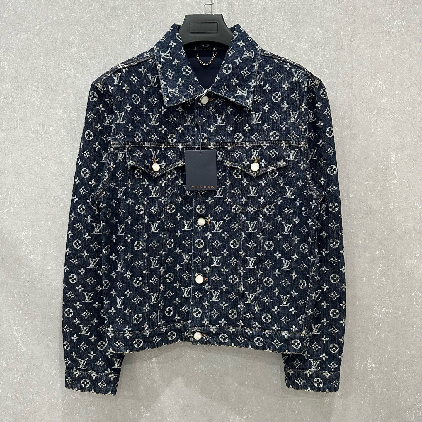 未使用 LouisVuitton/路易威登 ✖️添柏岚刺绣满印夹克46码006479