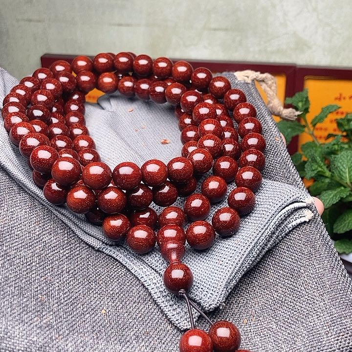 木印尼小叶紫檀1.2老料泥料超爆满真金星