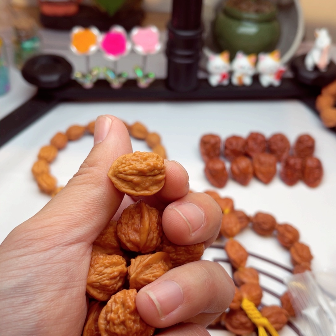 文玩核桃手串择**行蛤蟆头