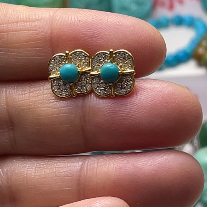 绿松石未镶嵌配饰