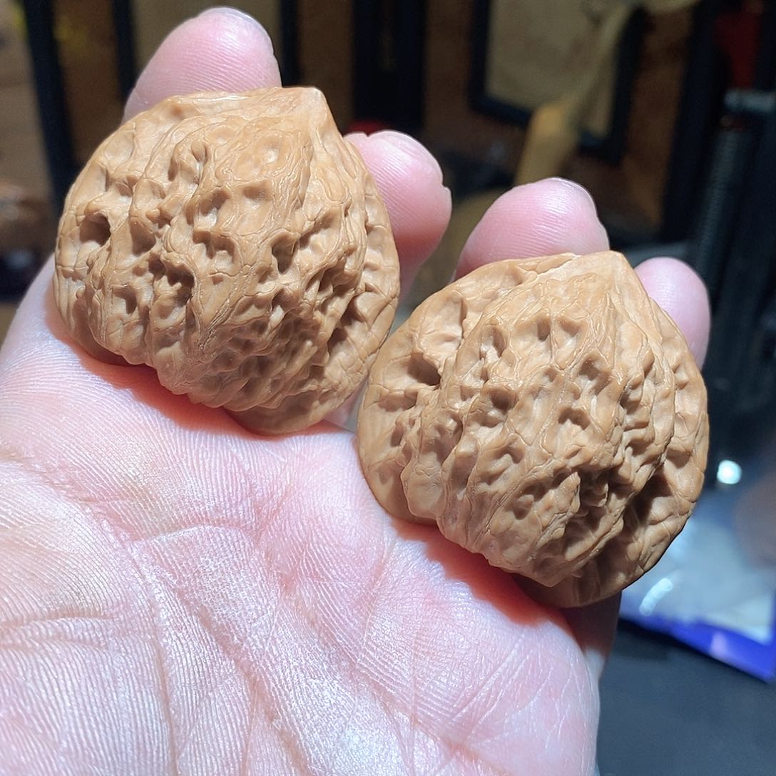 文玩核桃把件42崔凯公子帽全品