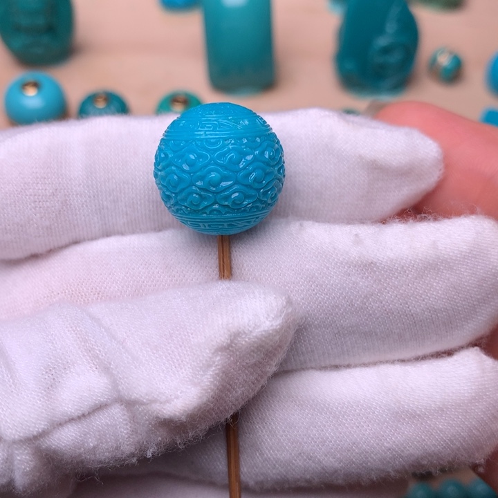 绿松石云纹16.3未镶嵌