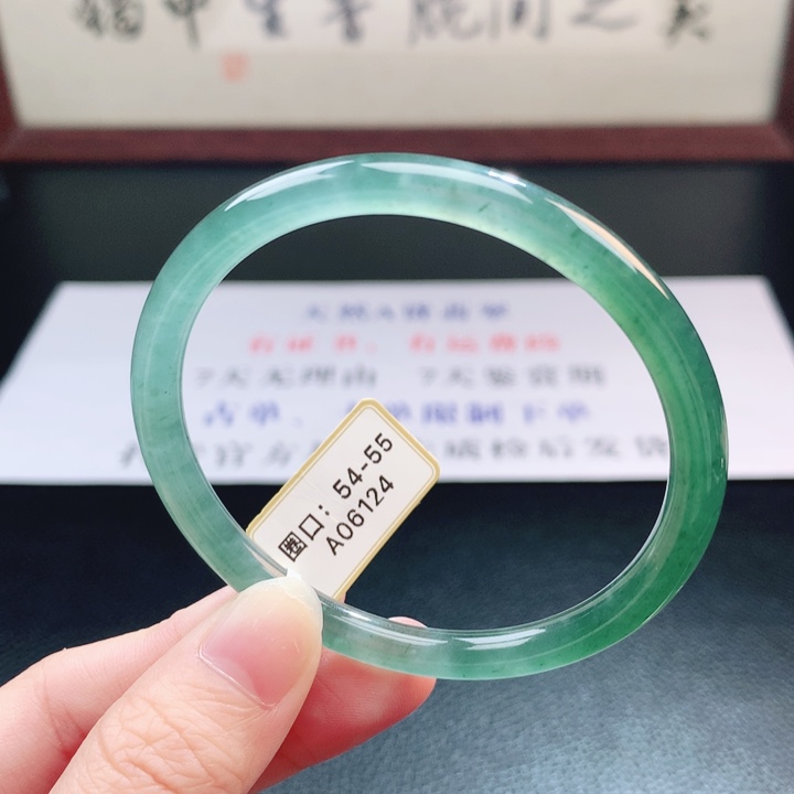 翡翠未镶嵌手镯翡翠手镯20