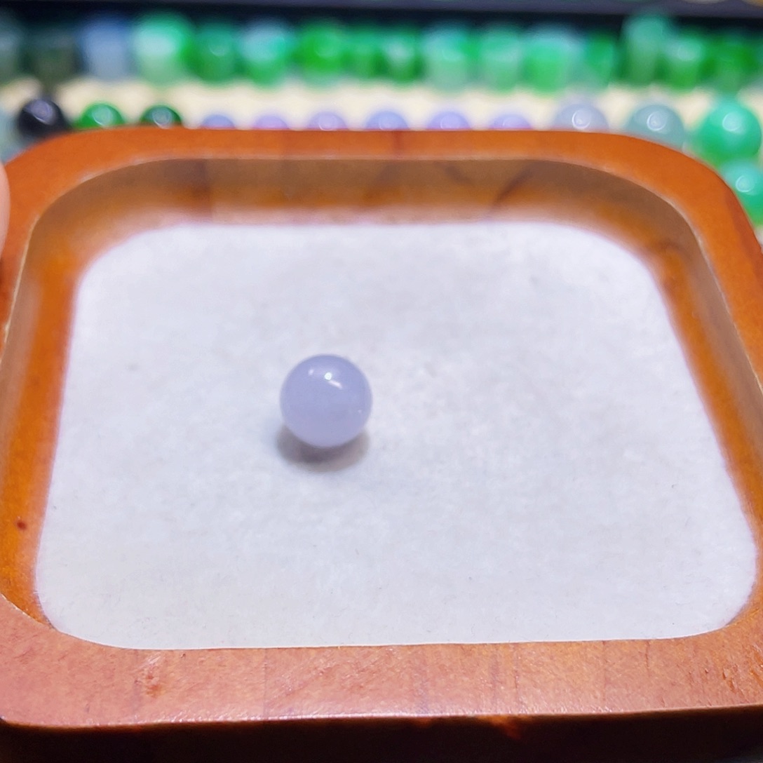 翡翠散珠天然缅甸翡翠圆珠