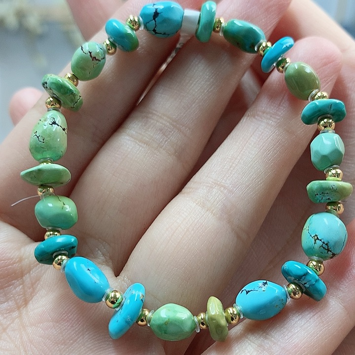 未镶嵌绿松石珠宝奇石