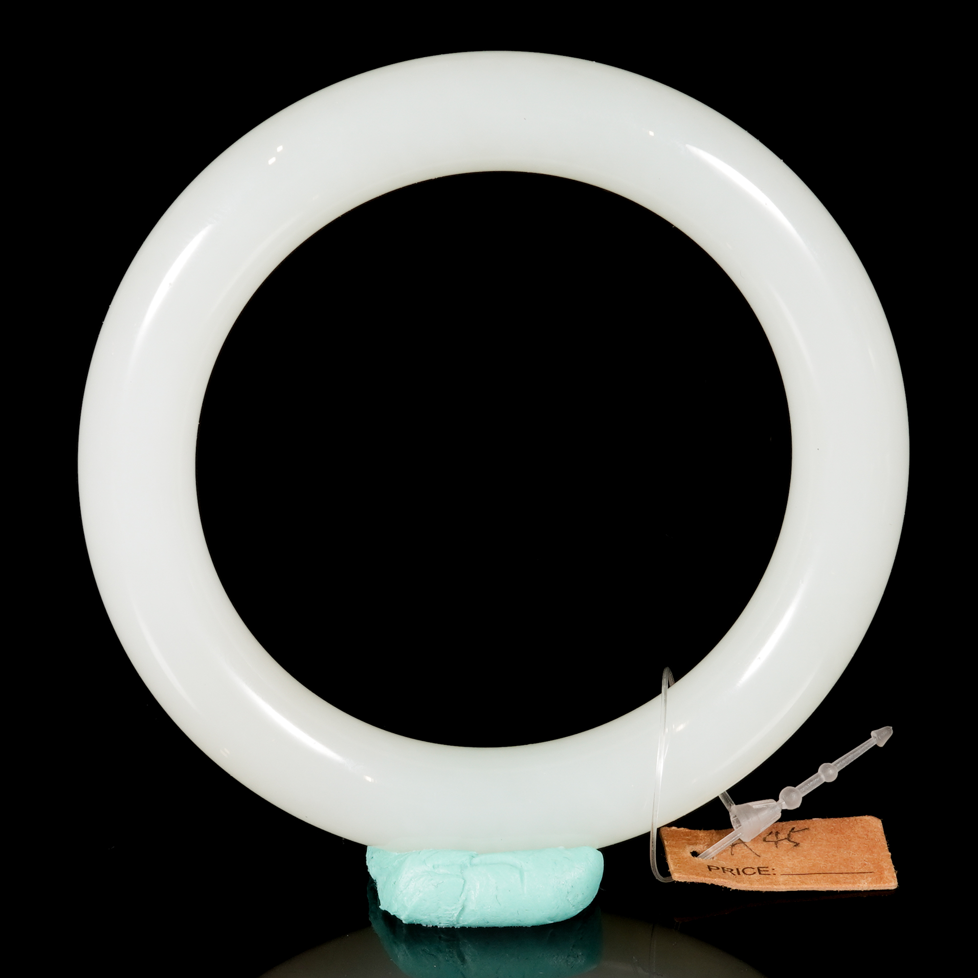 LOT.023羊脂白玉手镯/X2082