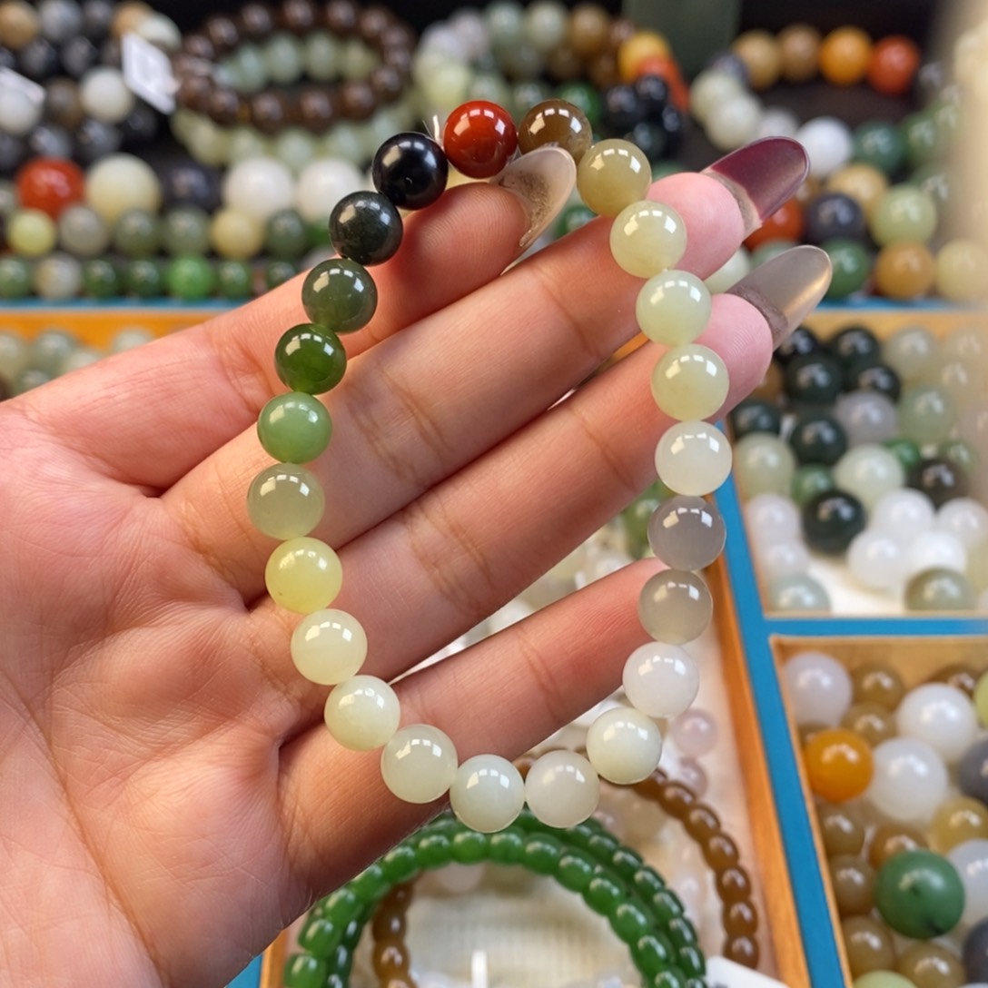 和田玉福利多宝手串未镶嵌z 8