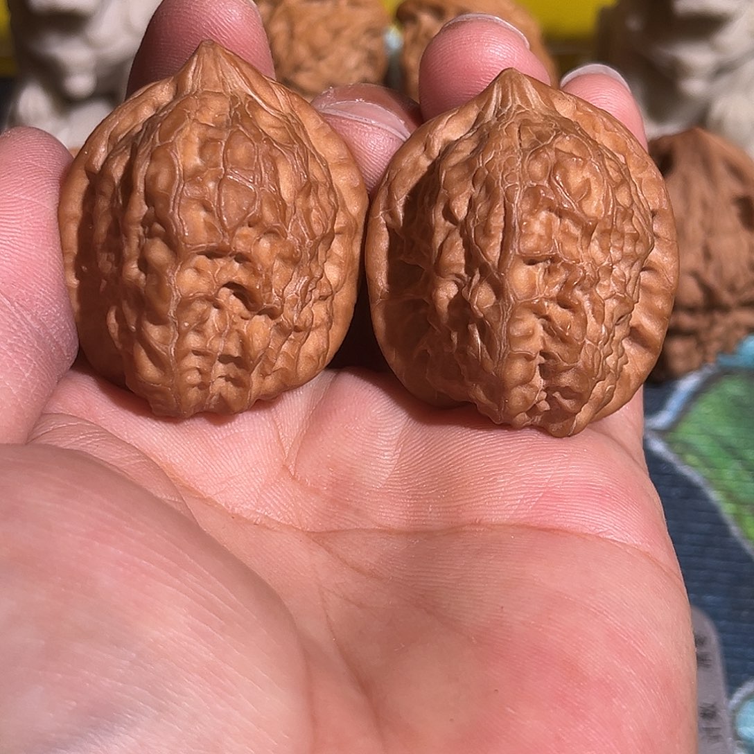 核桃野生原树红色奶油皮37全品