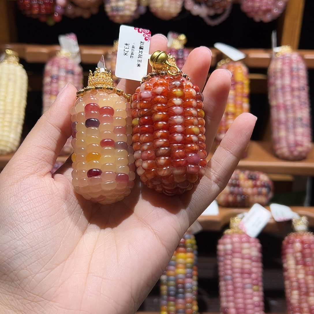 天***猴有机玻璃橘血和粉果冻恭喜发财