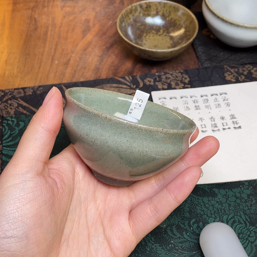 茶盏125 福临号建盏柴烧盏心