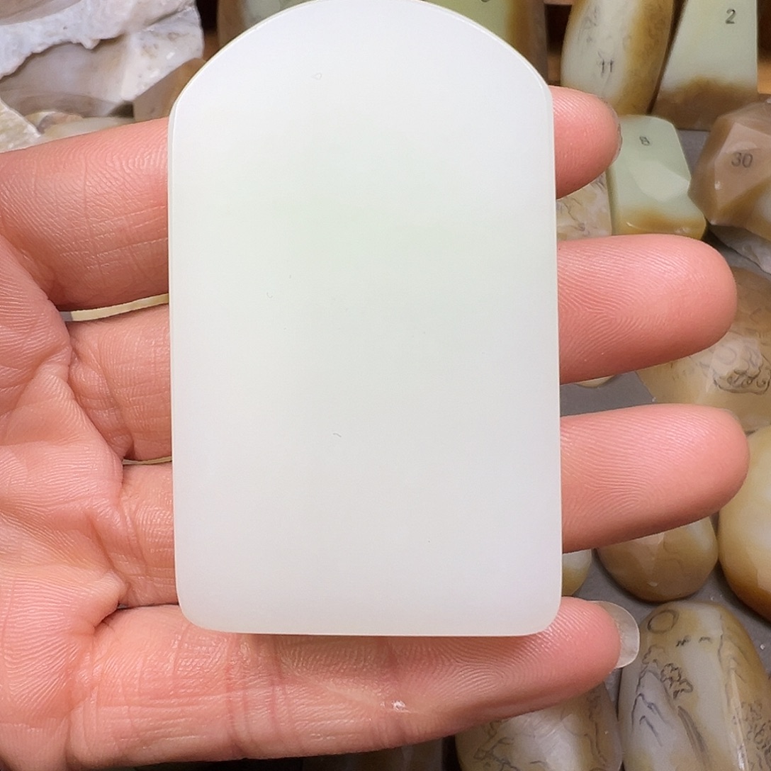 似***懂定制和田玉未镶嵌吊坠