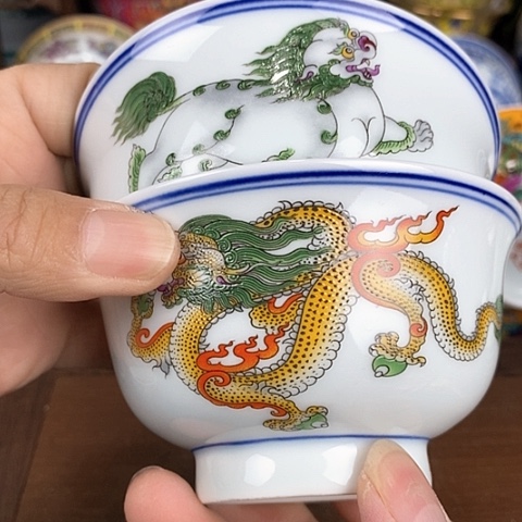 景德镇陶瓷藏式茶碗