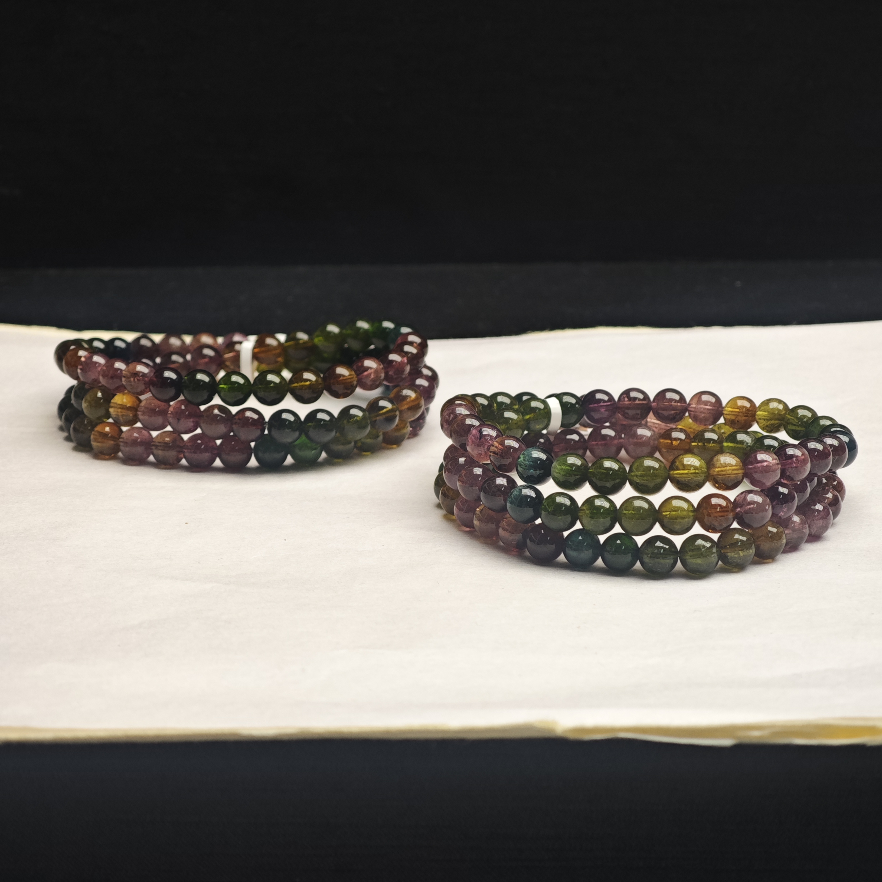 晶匠碧玺多圈手串6mm+多样性发一 编号-JP47852