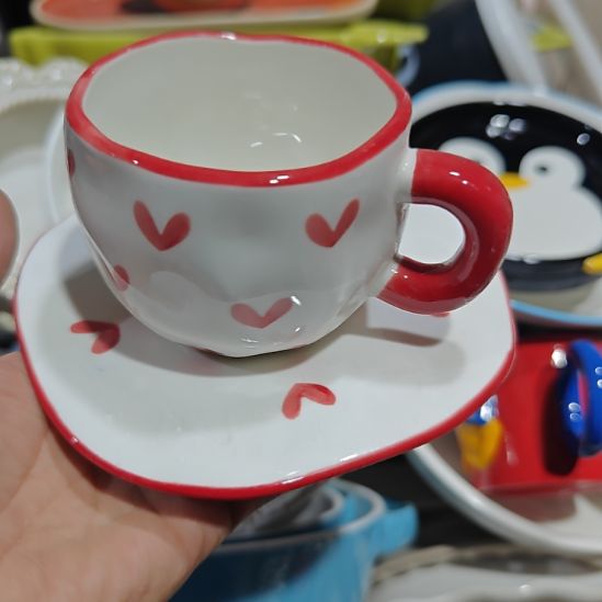 杯陶瓷杯碗盘微瑕疵介意慎拍