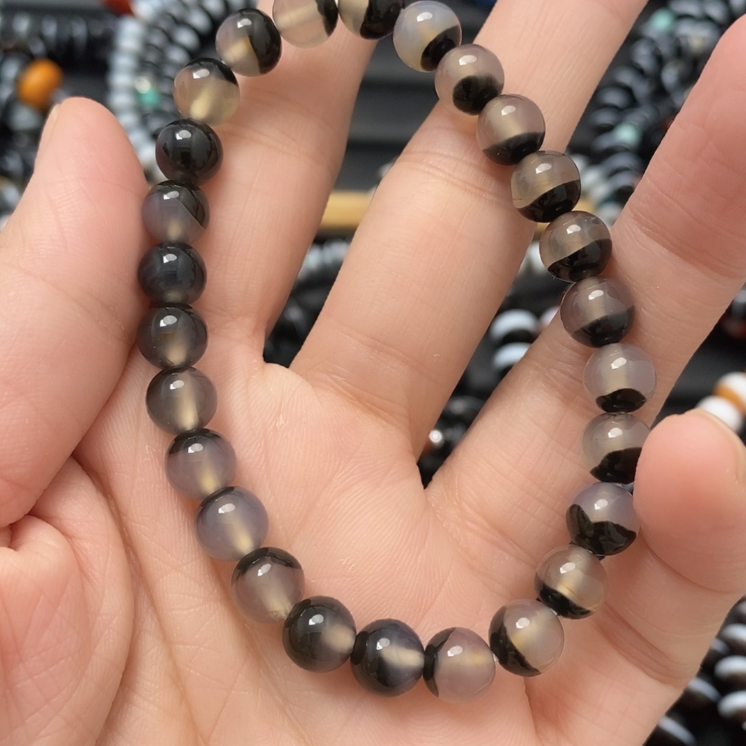 玛瑙/玉髓玛瑙手串未镶嵌