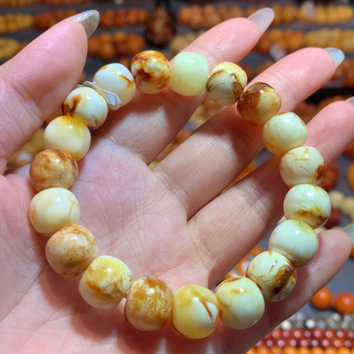 【闪购商品】未镶嵌蜜蜡手串蜜蜡手串