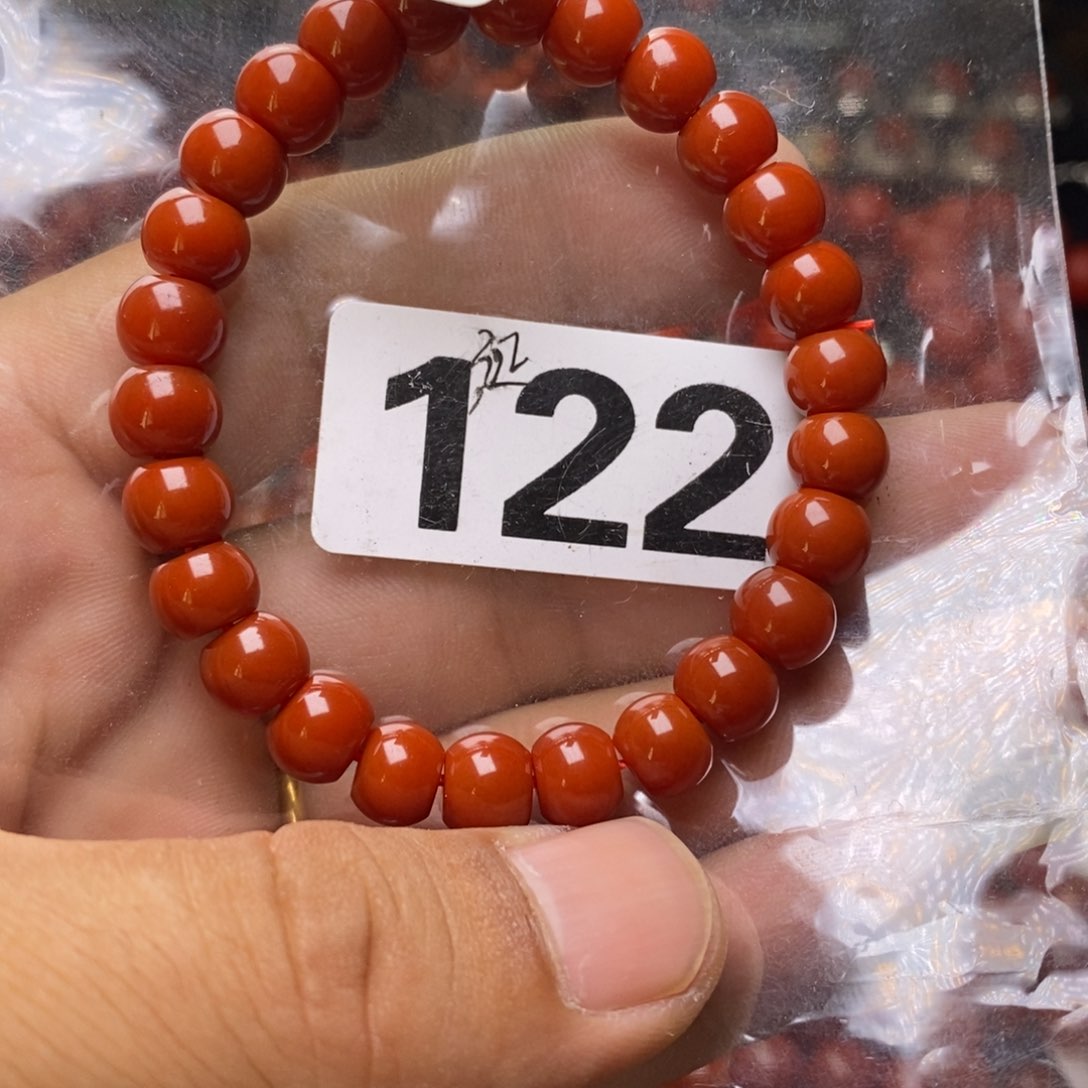 手链未镶嵌南红玛瑙用****艳