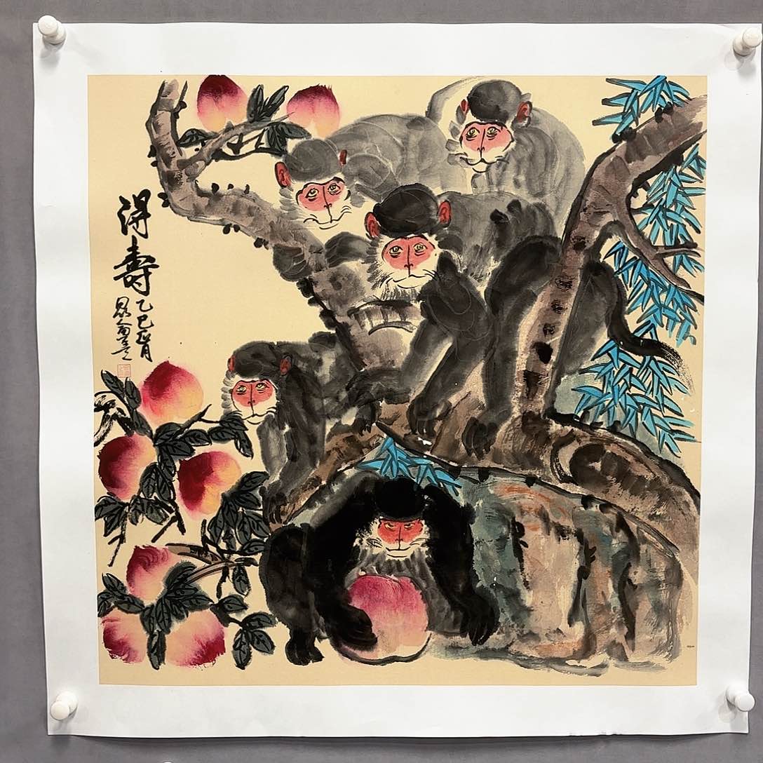 国画国画纯手绘作品请放心去藏