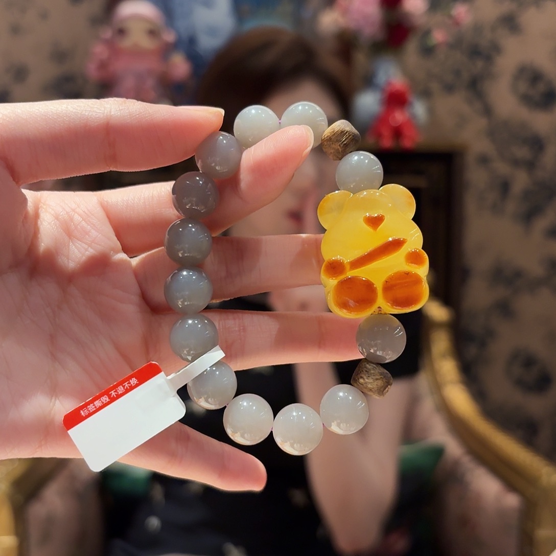 和田玉手链未镶嵌