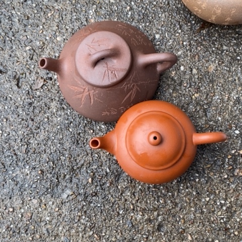 紫砂茶壶及**乐紫砂茶具