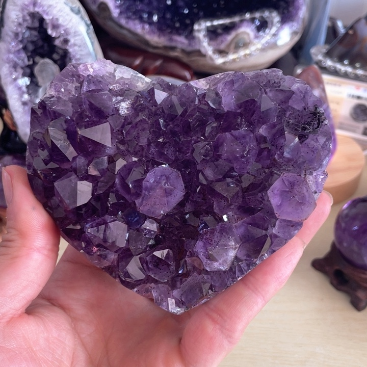 水晶球未镶嵌紫晶