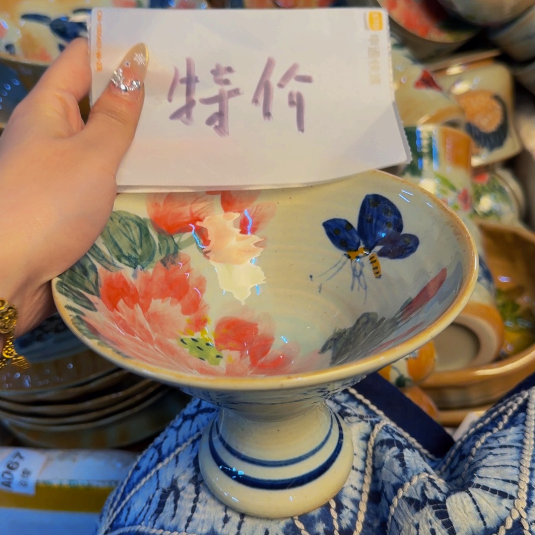 瓷片景德镇陶瓷手工手绘