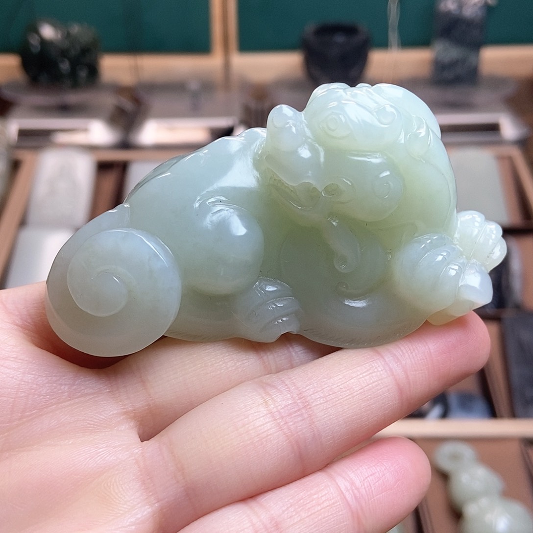 和田玉（糖玉）颈饰未镶嵌