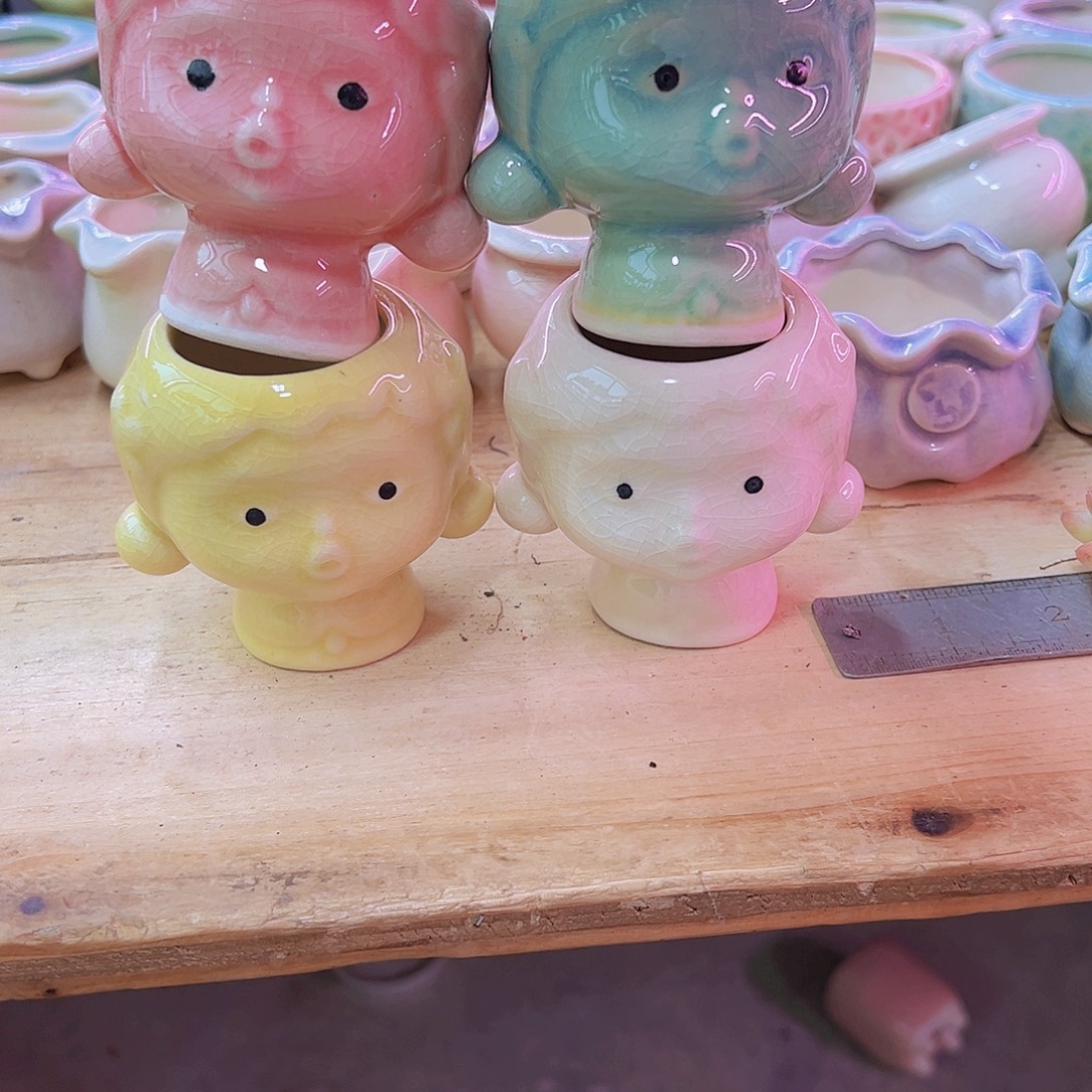 陶瓷花盆当场凑满12包邮