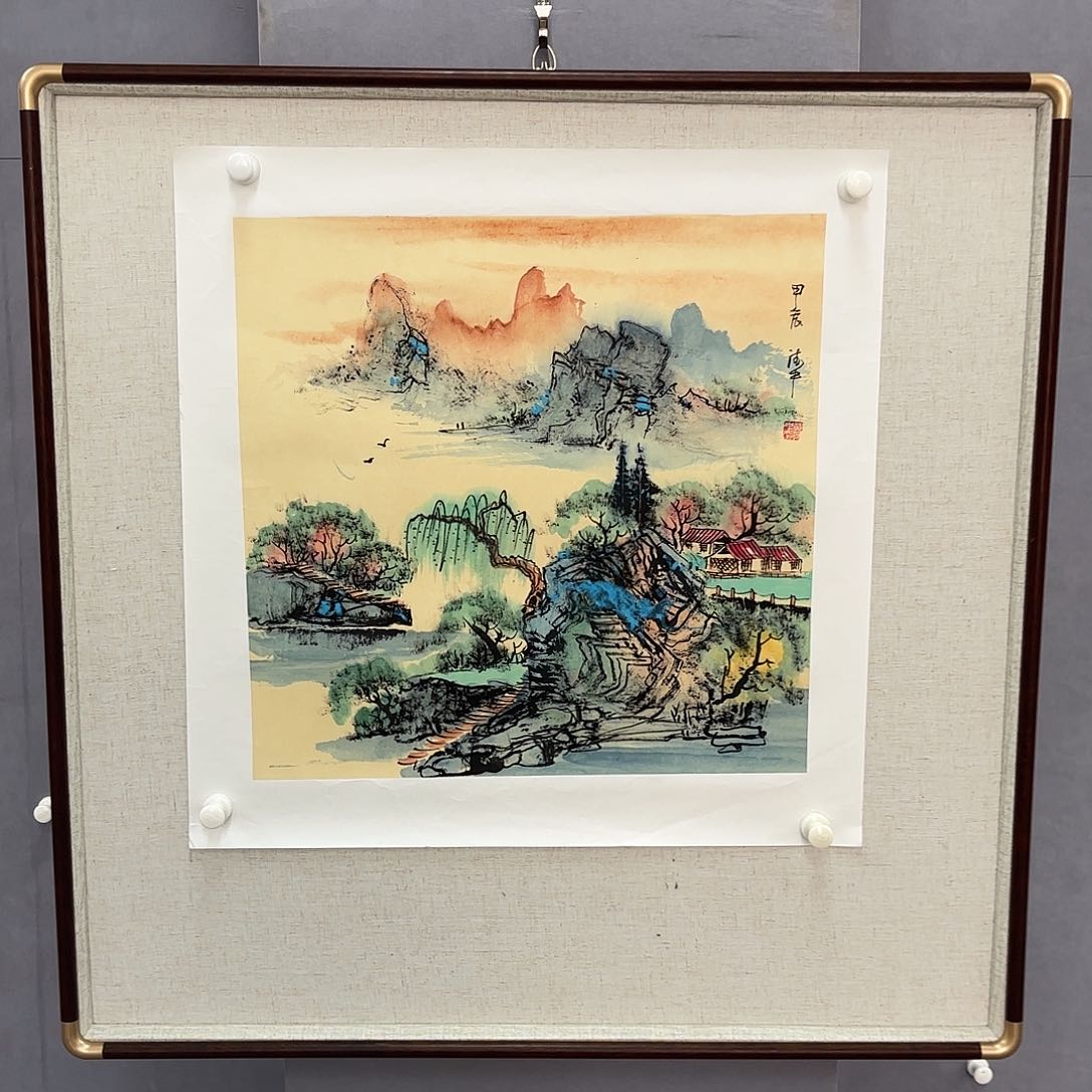 国画亲笔手绘原创