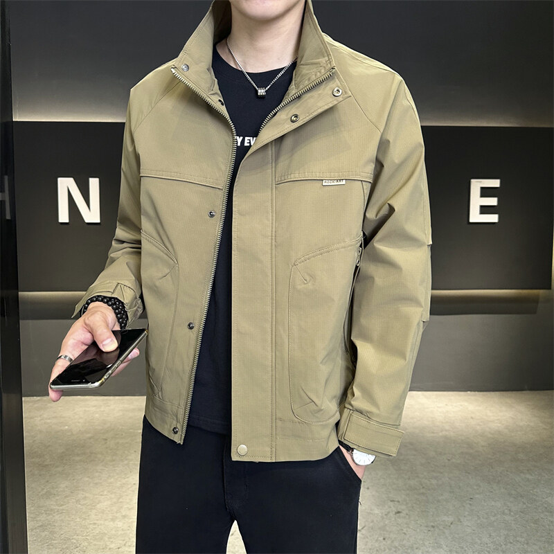 TUCANO/啄木鳥高品质男士外套秋季立领帅气工装青年夹克百搭潮流