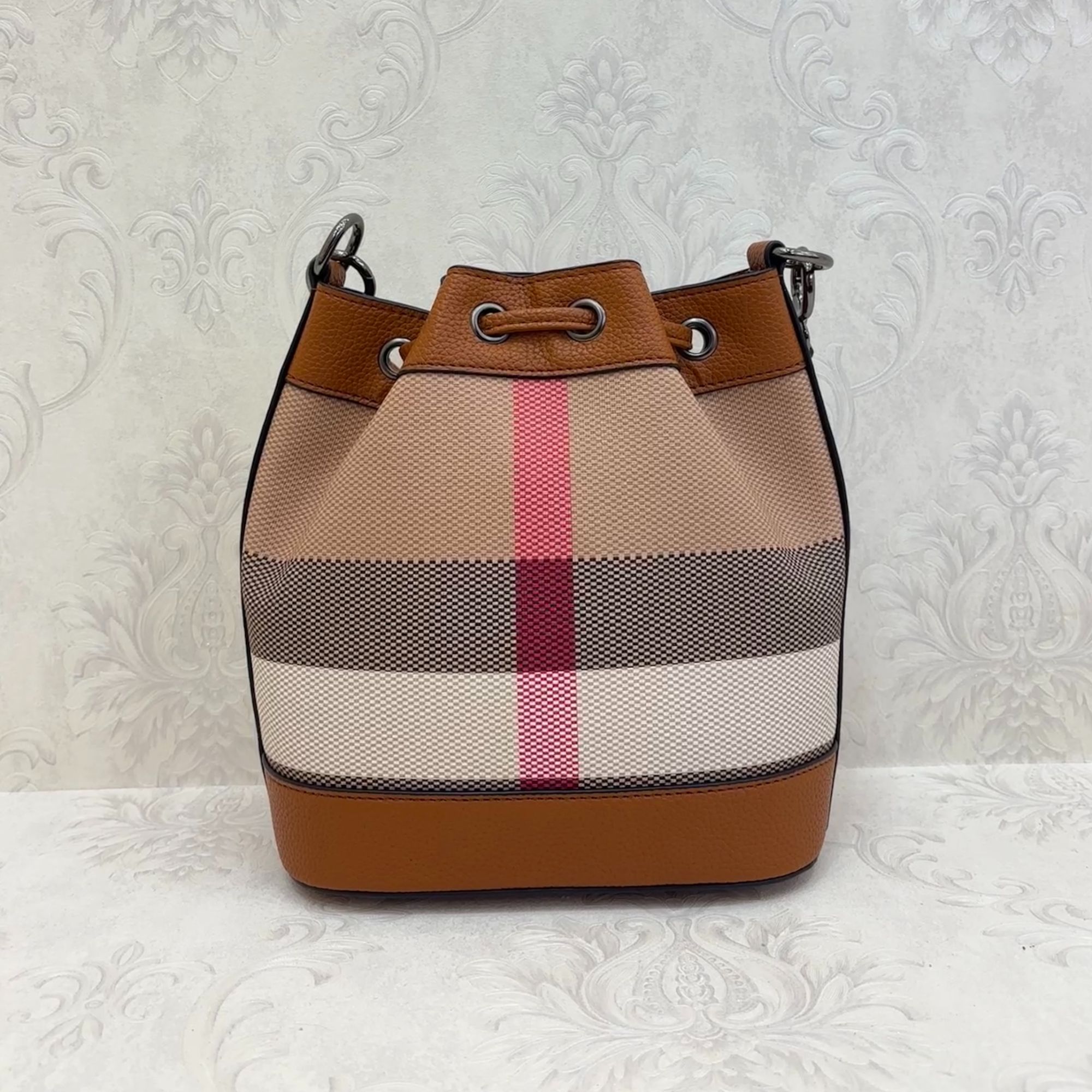 Laugh Queen手工打造真皮女士新款包 0316 彩玲水桶 20cm