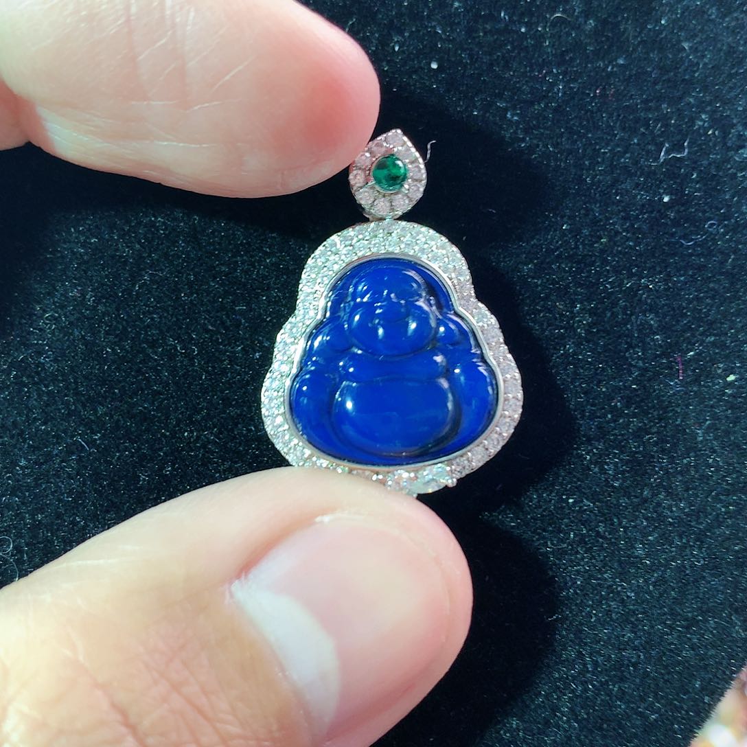 琥珀珠宝奇石银S925镶嵌