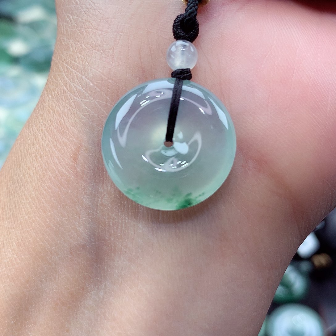 颈饰未镶嵌翡翠编号12尺寸19.7-5.5