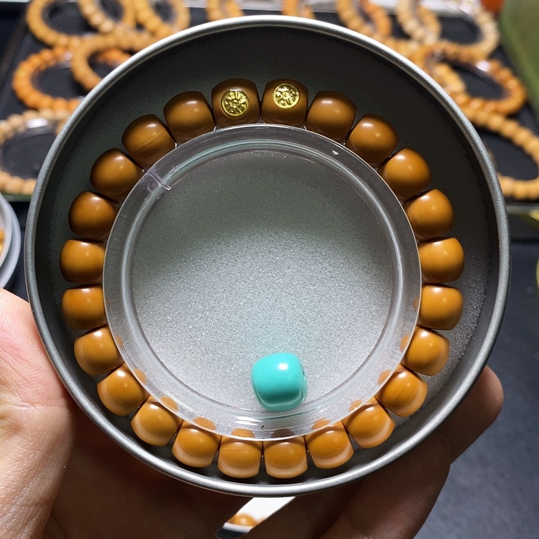 猴头核桃手串双18k金标高配毕业直切尺寸9+全品49号