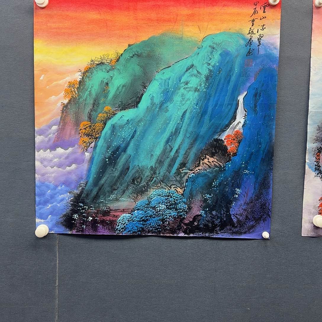 书法作品多次参加全国性