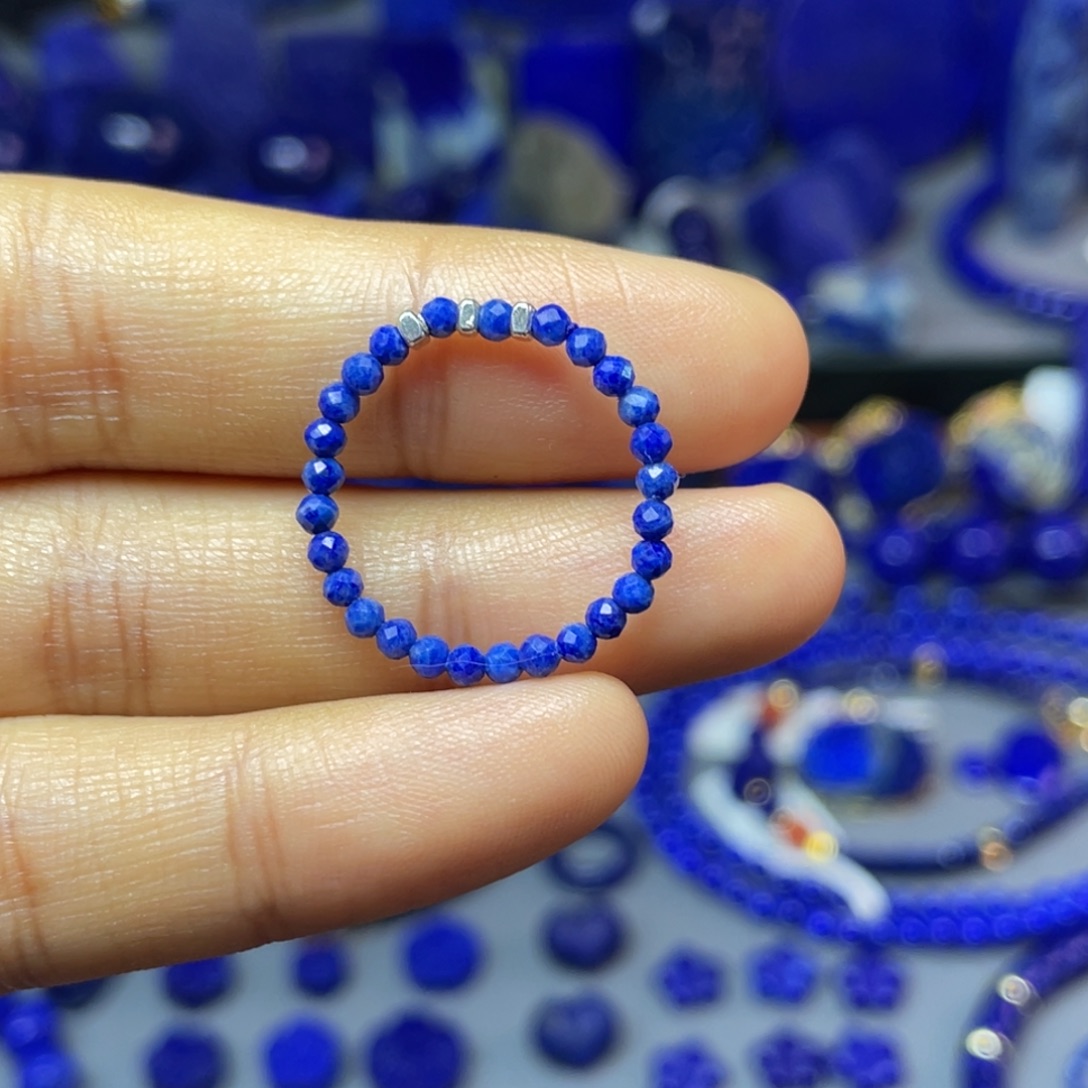 青金石未镶嵌2mm戒圈