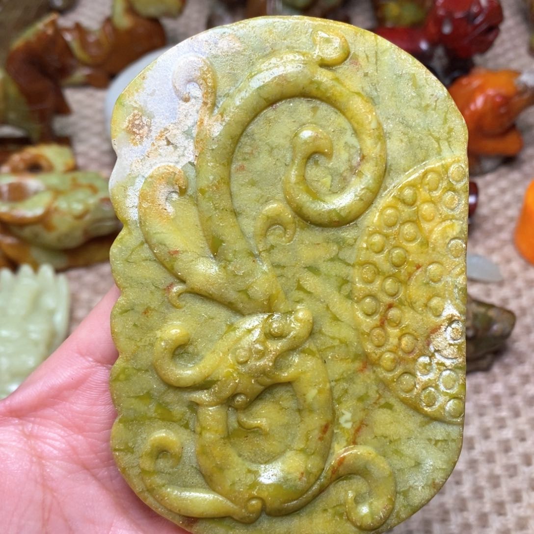 白玉菩提吊坠白玉菩提白玉菩提摆件