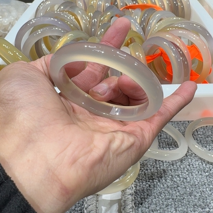 玛瑙/玉髓手镯未镶嵌爱***鱼10