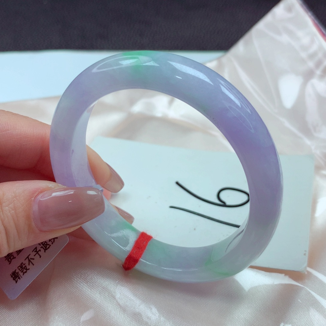 翡翠手镯未镶嵌手镯56贵妃