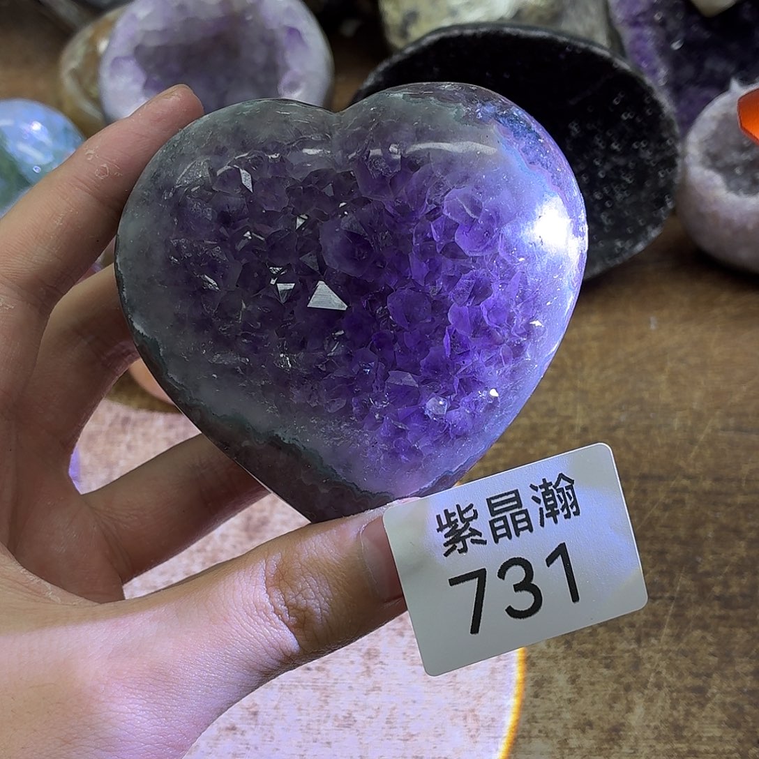 未镶嵌紫晶大型摆件（非配饰）