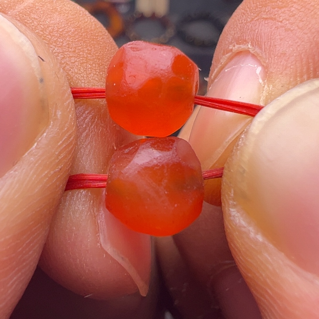 玛瑙/玉髓合金颈饰