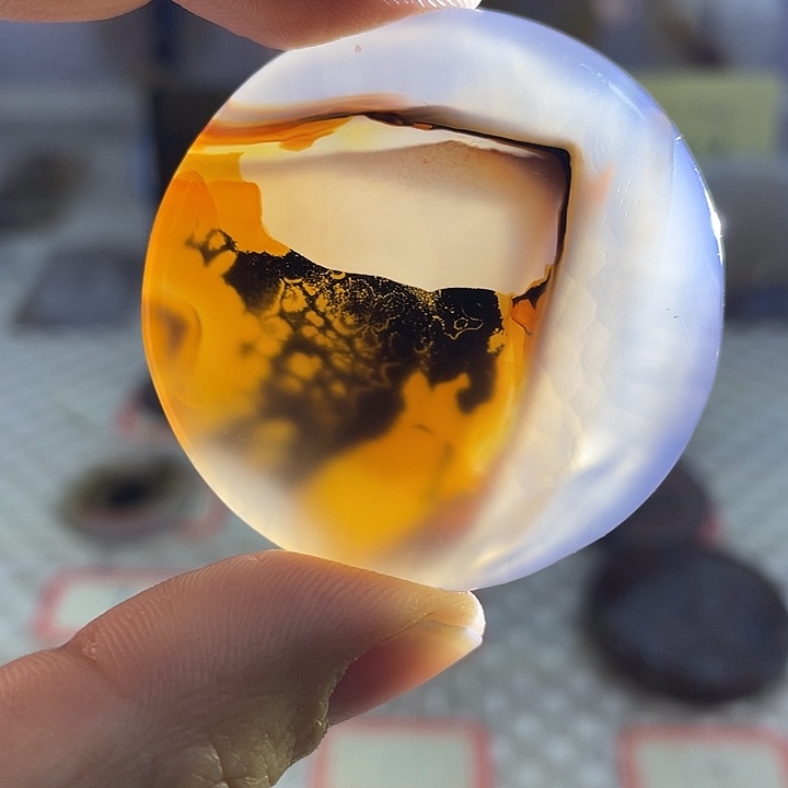 玛瑙/玉髓合金颈饰