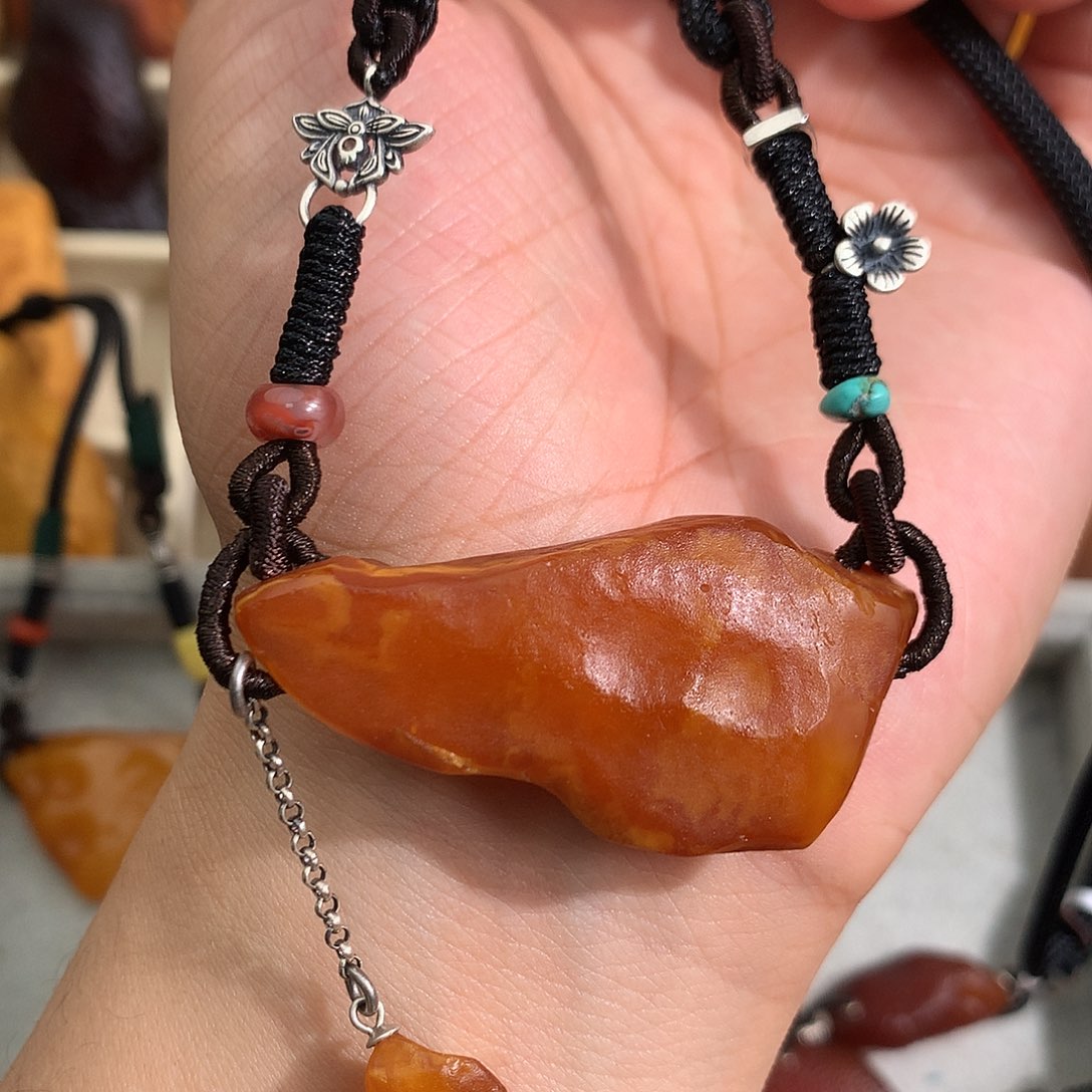 蜜蜡裸石未镶嵌阳**好你