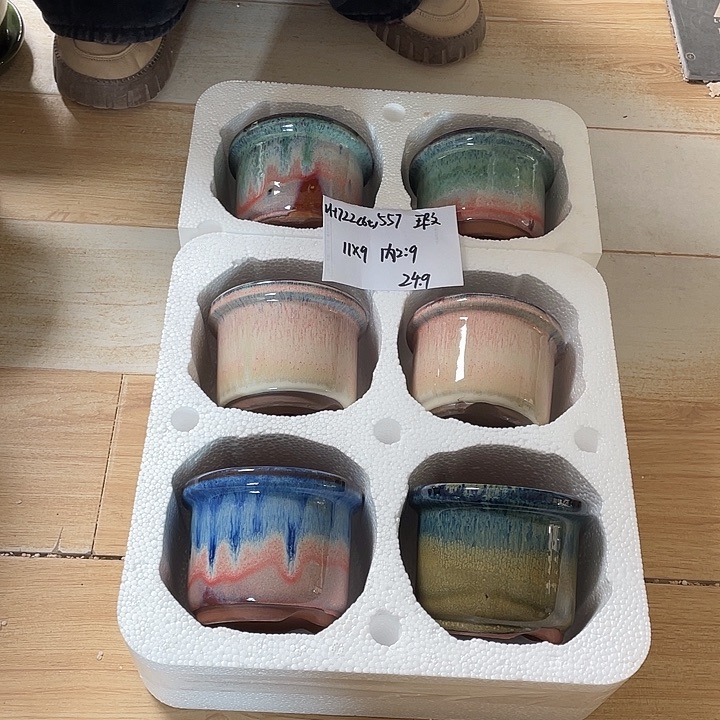 粗陶多肉花盆微瑕557