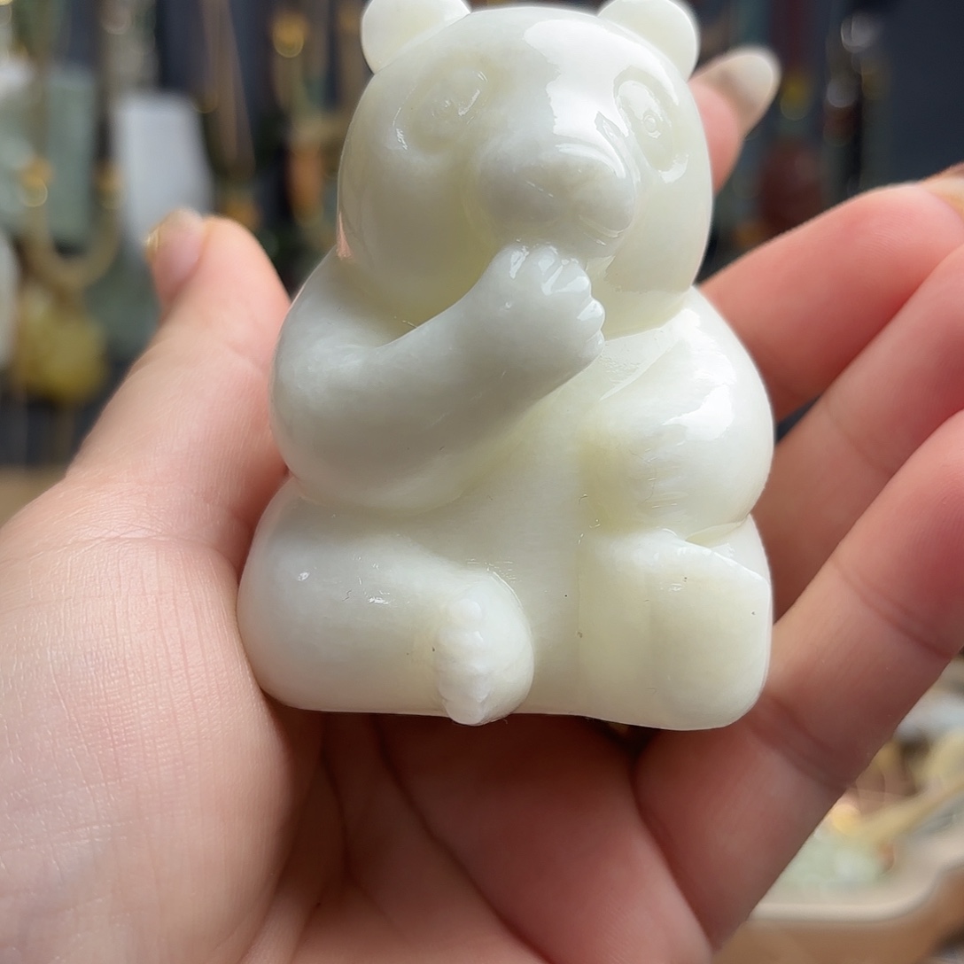 何****蛇纹石玉合金颈饰