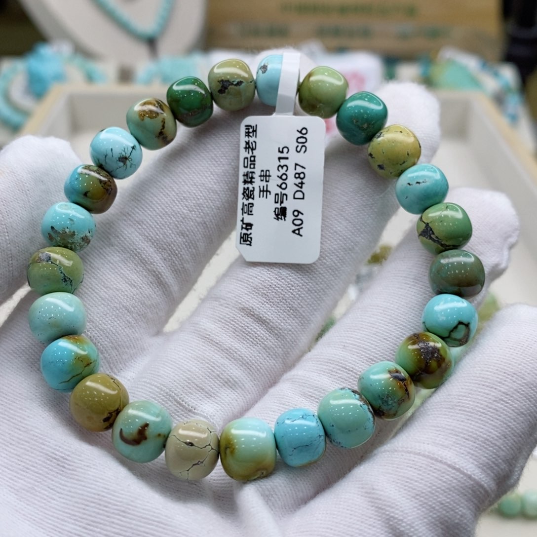 绿松石珠宝奇石未镶嵌