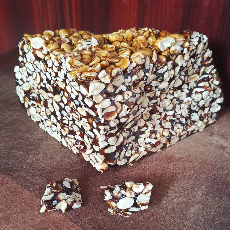 云南老式麦芽糖花生糖