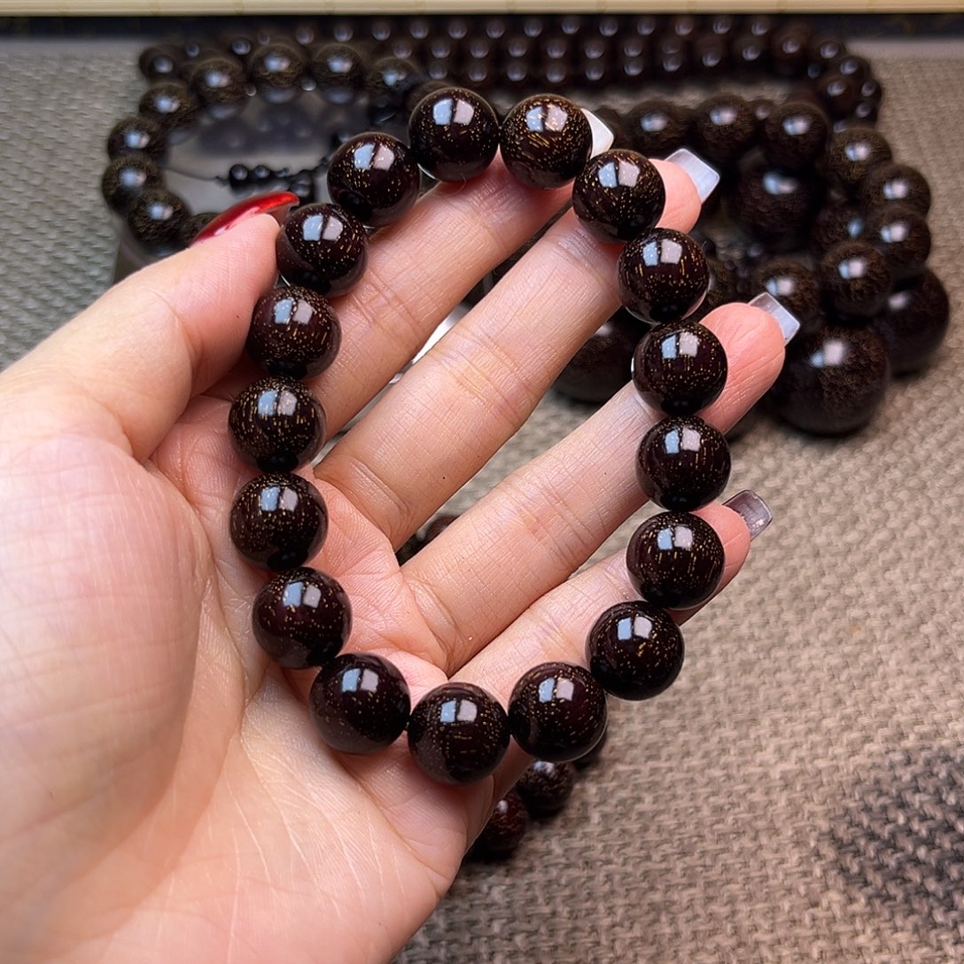 檀香紫檀（小叶紫檀）1.2 17颗满星