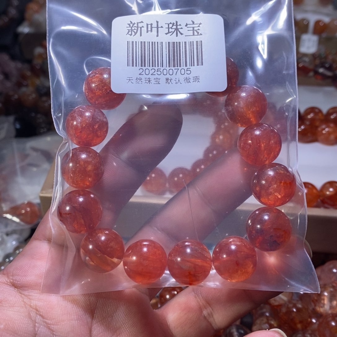 水晶手串未镶嵌爱**食手链