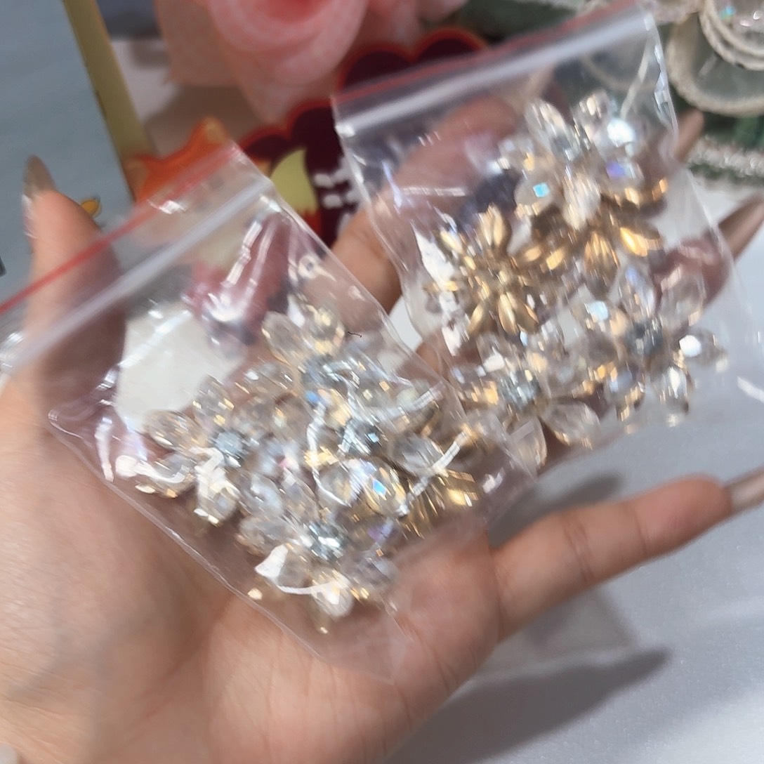 沫小狸狸雪花水晶5颗